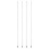 PATIKIL 14Ga x 12 Inch Stainless Steel Dispensing Needle Tips, 4Pcs Blunt Tips Luer Lock for Thick Glue Ink