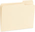 Blue Summit Supplies 100 Reinforced File Folders, 1/3 Cut Tab, Letter Size, Manila, Heavy Duty 14PT Paper