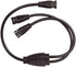 WAC Landscape Lighting, LED 24V Indoor and Outdoor Strip Light 3-Way Y-Connector