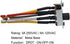Power & Data Zing Ear Canal Ceiling Fan Reverse Direction Panel Mount Vertical Wiring Slide Switch 6 Pin DPDT ON