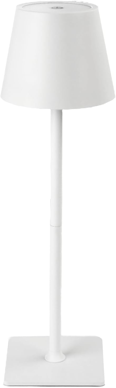 Cordless Table Lamp, Rechargeable Table Lamp with Touch Dimmable Control, Portable LED