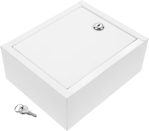 VICASKY Wall Mounted Milk Box with Lock Portable Milk Case for Home