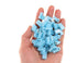 Terminals Connector, Flag Type Terminal Nylon Insulated Female Push 90 Degree Connector, 50PCS