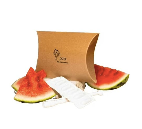 Watermelon Flavored & Scented Moisture Melts for Feminine Wellness Gentle Botanical Formula