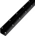 MINGFANITY 4PCS Bracket,16.7'' 1'' 2mm, L Brackets, Corner Brace Angle , Superior Stainless Steel x M, Thickness Wood