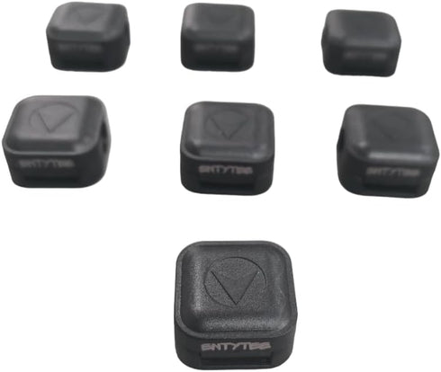 7 Pack Magnetic Cable Clips, Adjustable Cord Holder, Under Desk Cable Management, ENTYTEE Wire Organizer