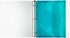 JAM PAPER Plastic 3 Hole Punch Binder Envelopes with Hook & Loop Closure - Letter Booklet - 9 1/2 x 11 1/2