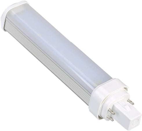 11W G24Q LED Bulb 4 Pin CFL Replacement G24Q PLC-26W 1100LM 120V 6000K LED Horizontal PL Bulb
