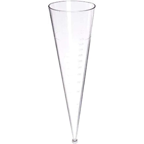 BrandTech 388000 Imhoff Sedimentation Cone, 1000mL Volume, SAN