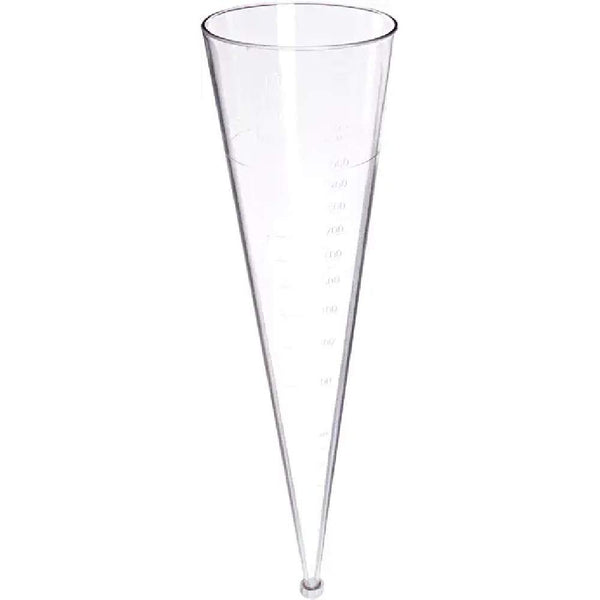 BrandTech 388000 Imhoff Sedimentation Cone, 1000mL Volume, SAN