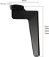 BcofoA 7-Shaped Metal Sofa Legs Bench Furniture Coffee Table Benches Leg Suitable for TV Cabinet Dressing Table Bedside