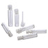 120Pcs 1Ml Mini Cute Empty Glass Perfume Vials – Essential Oils Sample Vials with White Plastic Rod Caps
