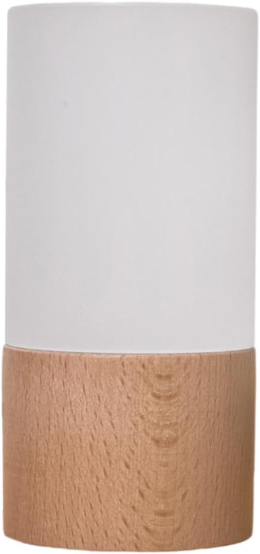 Holibanna Wooden LED Desk Lamp RGB Color Changing USB Night Light for