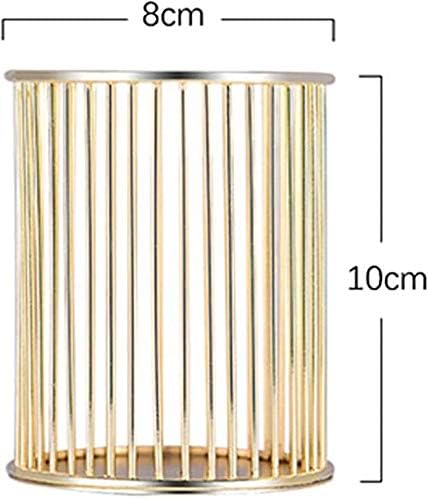 QDKVTNDJZ Metal, Pen Pot Organizers Makeup Brushes Holder for Multifunctional Office/Organiser Desk Organizer