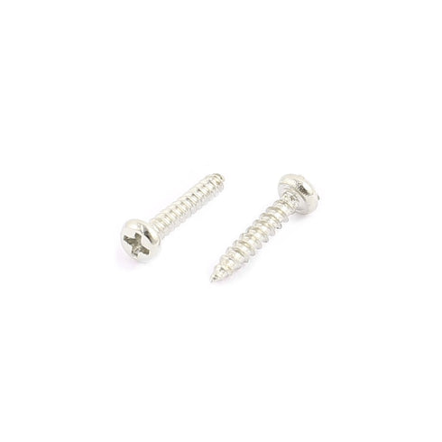 uxcell 100pcs M1.5 X 8mm Stainless Steel Phillips Pan Round Head Self Tapping Screws