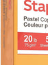 8 1/2-Inch 11-Inch Staples Pastel Colored Copy Paper x Goldenrod Ream, For Office, School & Home