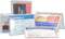 uGems Medicare Combo 2 Wallets for Business and Credit Cards with 3 Medicare Card Holders, Made in the USA