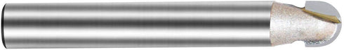 1/4-inch 1/4-inch 2-Flute, 4Pcs (1/4 1/4) Shank, Cutting Dia, Carbide Tipped Groove Round Nose Core Box Router Bit x