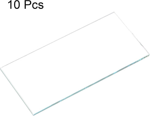 10pcs 2" 4.25" HARFINGTON Welding Lens Clear Glass x Outer Cover Helmet Inner Replacement Lens Welding Helmet Lens