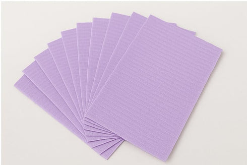 13" x18" 500 Pack, 3-Ply Disposable Dental Bibs W L, Per Waterproof Tattoo Bibs Sheet for Nail Salon, Dental Clinic