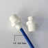 Malida 1/2" Thread Male to 1/4" Push Fit Tube Quick Connect, Water Purifiers, 5 Pack