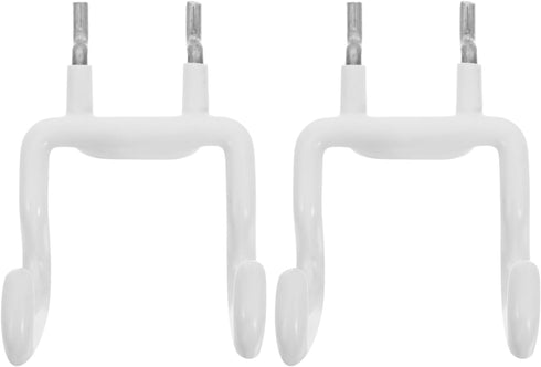 Mikikit 2pcs Pegboard Hooks for Tool Organization Utility Accessories for Garage and