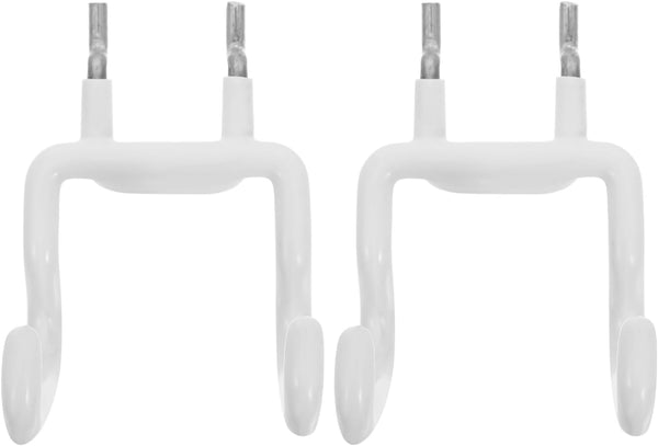 Mikikit 2pcs Pegboard Hooks for Tool Organization Utility Accessories for Garage and
