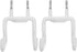 Mikikit 2pcs Pegboard Hooks for Tool Organization Utility Accessories for Garage and