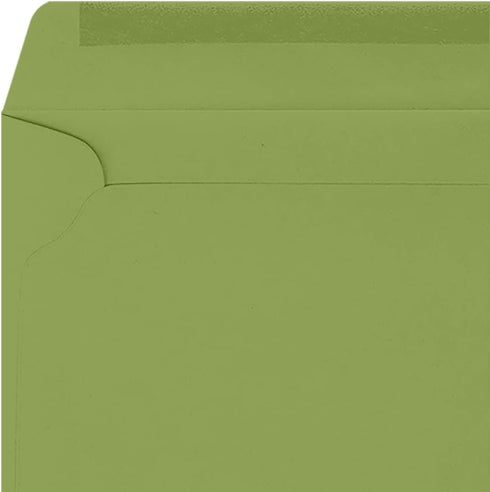 LUXPaper 9 x 12 Booklet Envelopes | Avocado Green | 70lb. Text | 50 Qty