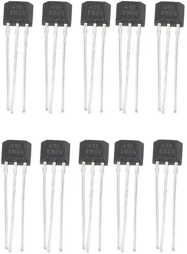 10Pcs Hall Element 49E Oh49E Ss49E Linear Sensor, Industrial Electrical