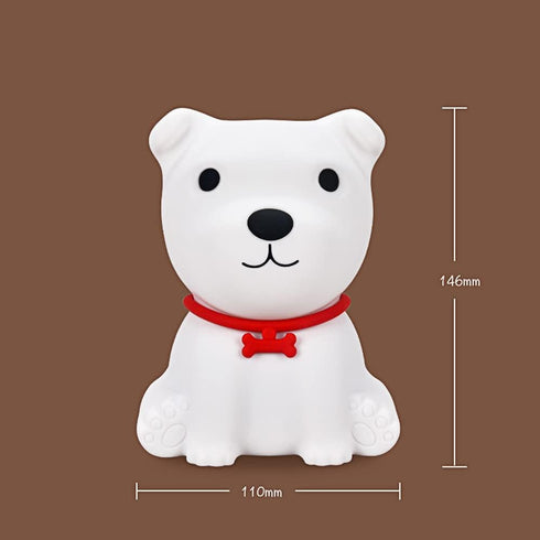 SCZWP8 Small Dog Light Room Night Light Bedroom Bedside Charging Small Night Light Baby Feeding Light Atmosphere