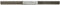 General Tools 177-1 Thread Repair File Black oxide, Thread Pitches 11-24 by General Tools