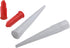 Caulk Extension Nozzle, Sausage Caulking Gun Tips for Sealing and Preserving, Applicator Replacement Tool Supplies