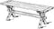 WOODCRAFT Project Paper Plan to Build Sawbuck Bench - Material Not Included
