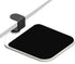 FUZADEL Mouse Platform Clamp On Under Desk Adjustable Mouse Tray Mount Swivel Desktop
