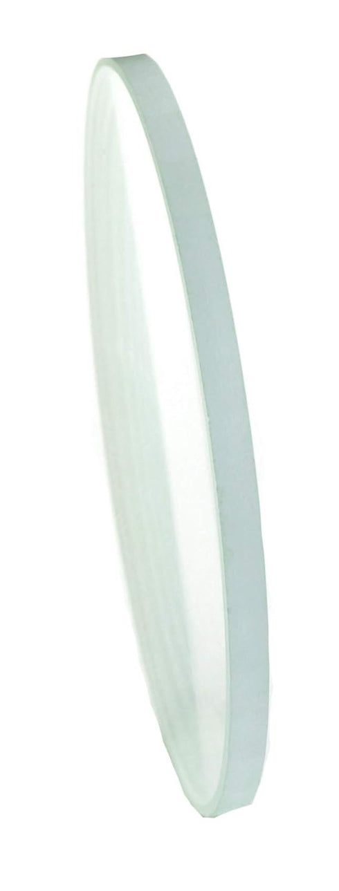 EISCO Double Concave Lens, 300mm Focal Length - 3" (75mm) Diameter - Spherical, Optically Worked Glass Lens - Ground