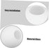 80mm 30mm OSALADI Frosted Glass Globe Lamp Shade round Pendant Globe Replacement with Opening for Wall Sconce
