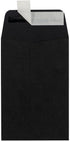 LUXPaper #4 Coin Envelopes, 3'' x 4 1/2'', Midnight Black, 80lb. Text, 50 Qty