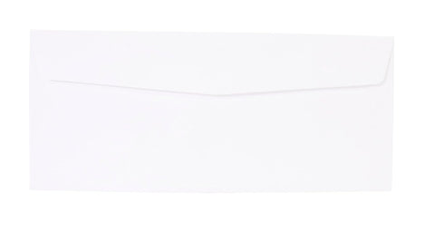 School Smart Number 10 Envelopes, 4-1/8 x 9-1/2 Inches, White, Pack of 500