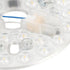 15W Dimmable 5.3 Inch 3CCT 3000K 4200K 6500K Hyuduo LED Ceiling Fan Light Retrofit Kit Round Aluminum PC for Pendant