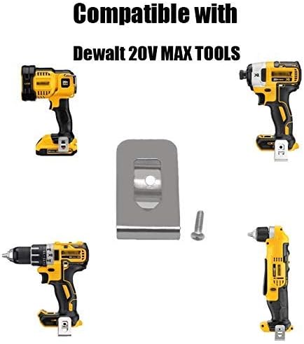 Replacement Belt Hook Clip for Dewalt N268241, 20V Power Tools DCD980 DCD985 (8Packs)