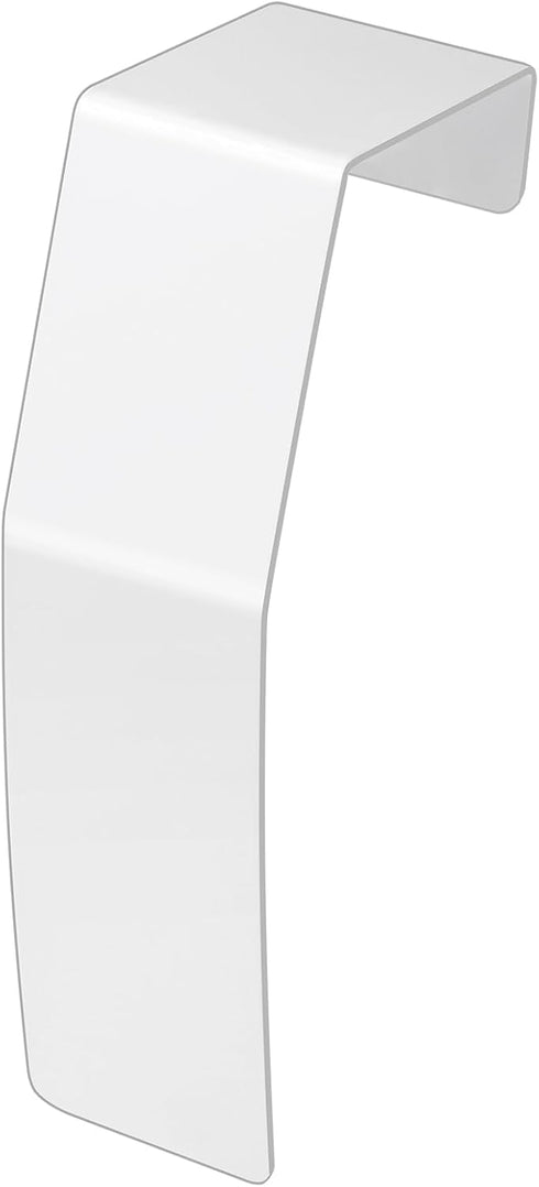 Extension Connector Accessory, Galvanized Steel White Coupler for Joining Baseboard Heater Covers, Pack of 1