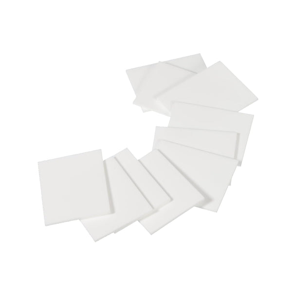 PATIKIL Alumina Ceramic Sheet Cooling Pad, 10pcs High Hardness Insulating Sheet for MOS Transistor, 28x22x1mm