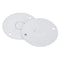 MECCANIXITY PVC Conduit Lid Round Junction Box Cover 4.5mm Hole Dia Waterproof for Conduit Box Pack of 20