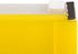 JAM PAPER Plastic Envelopes with Zip Closure, #10 Booklet Wallet, Yellow, 12/Pack