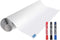 White Board Sticker - Dry Eraser Paper for Wall, Upgrade PET-No Ghost, 1.45 x 11 ft, Self Adhesive