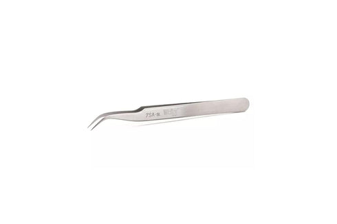 Erem Weller Erem 7SASL Stainless Steel Tweezer, Very Fine Point, 4.50" Overall Length