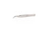 Erem Weller Erem 7SASL Stainless Steel Tweezer, Very Fine Point, 4.50" Overall Length