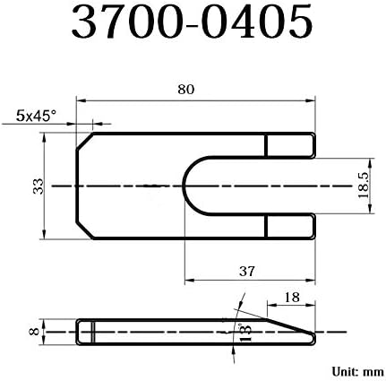 HHIP 3700-0405 JT6 or JT33 Drill Chuck Removal Wedge Set