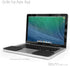 GRIFITI Fat Palm Pads 1/4" Thick Laptop Wrist Rest, 2 Pads, Ergonomic Carpal Tunnel Support, Smooth Skin Surface